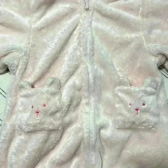 First Impressions lightweight snowsuit pink size 3-6m - Picture 5 of 7